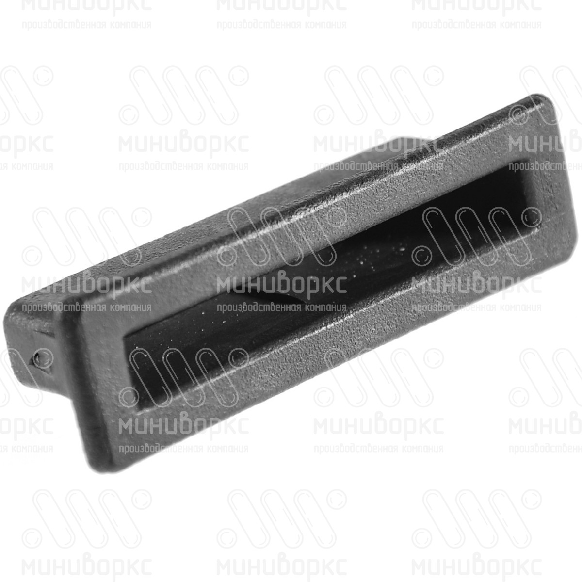 Латодержатель врезной для лат сечением 8х63 мм, цвет черный – ЛВ8-63-26ЧЕ - 1