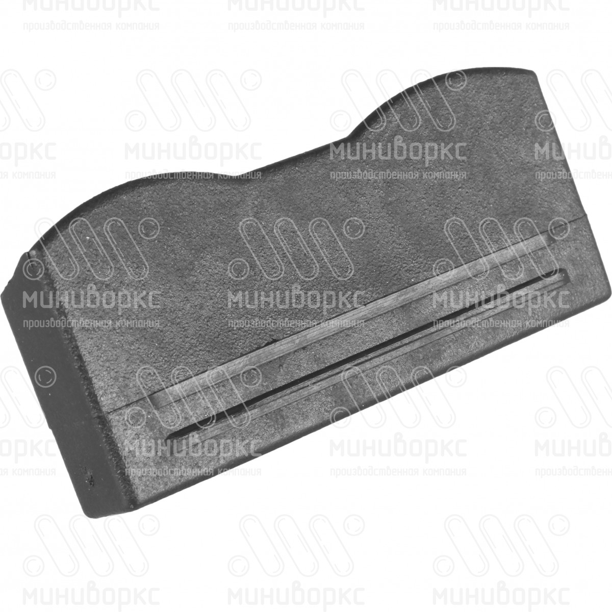 Накладной пластиковый латодержатель для лат сечением 10х83 мм, цвет черный – ЛН10-83-30ЧК - 3