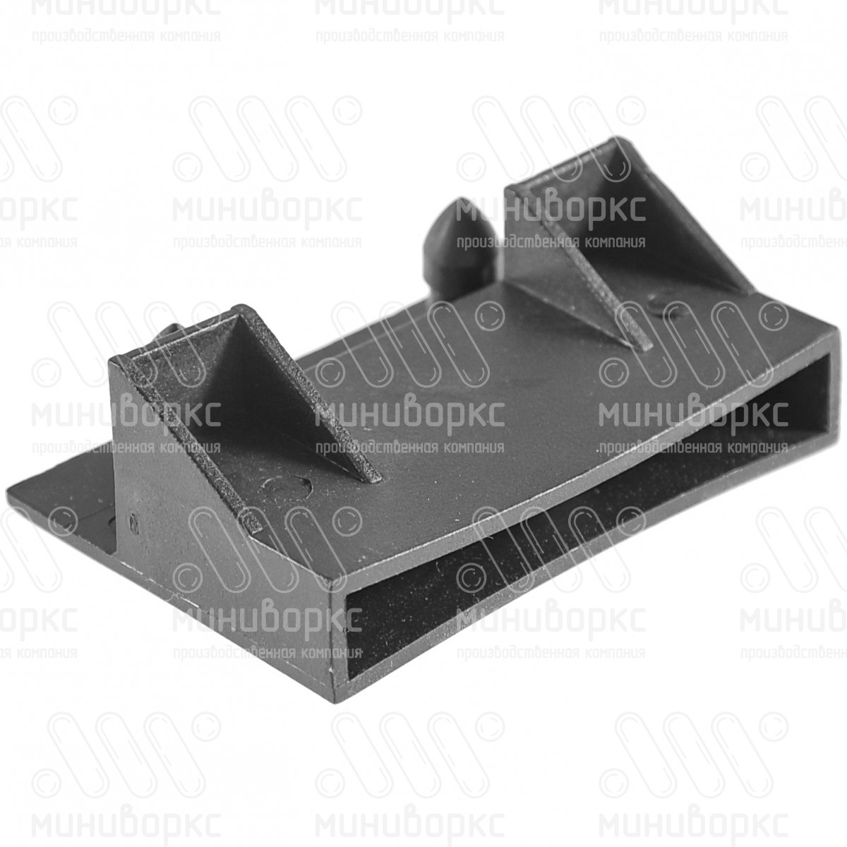 Латодержатель упорный для лат сечением 8х63 мм, цвет черный – ЛУ8-63-32ЧК - 1