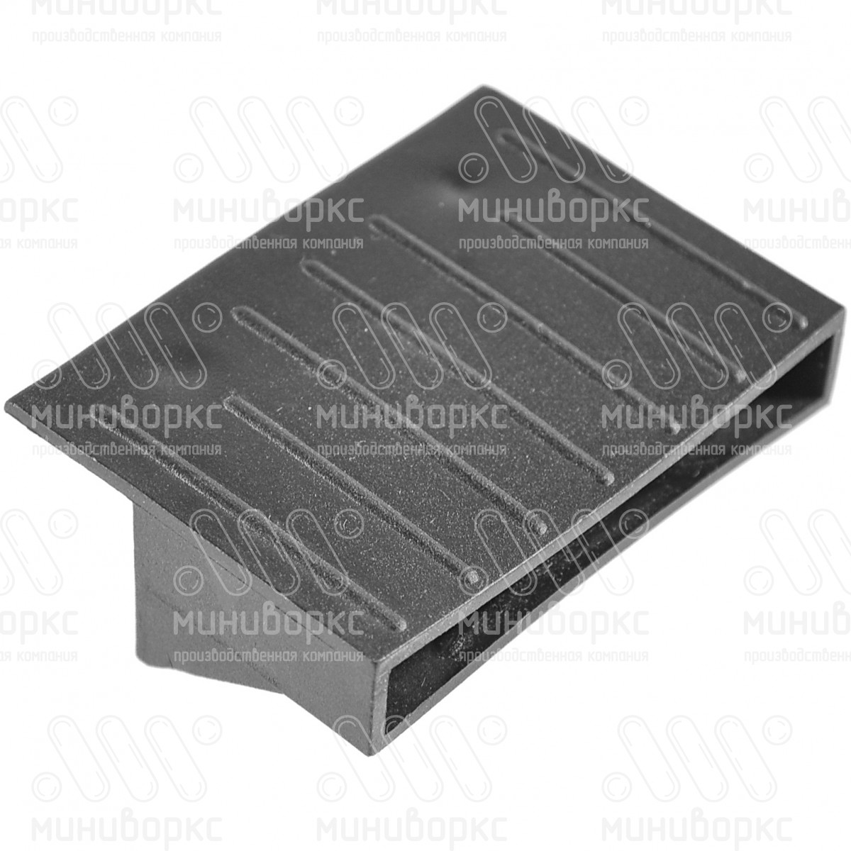 Латодержатель упорный для лат сечением 8х63 мм, цвет черный – ЛУ8-63-32ЧК - 3