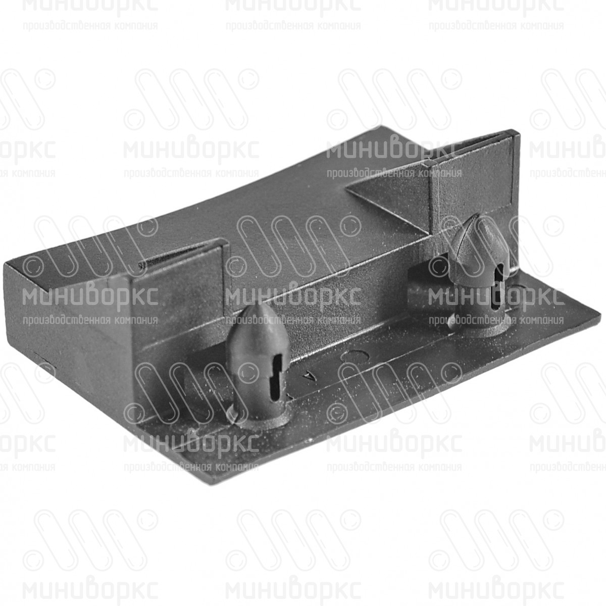 Латодержатель упорный для лат сечением 8х63 мм, цвет черный – ЛУ8-63-32ЧК - 2